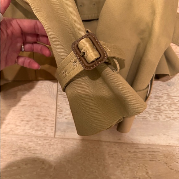 Frame The Swing Trench Jacket XS BNWT CROPPED - Picture 10 of 10